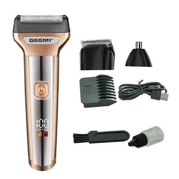 Gemmy GM8075 3in1 Rechargeable Trimmer and Shaver in Sri Lanka@ido.lk