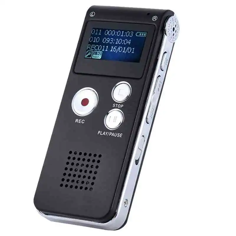Portable Digital Voice Recorder SK GB Black p