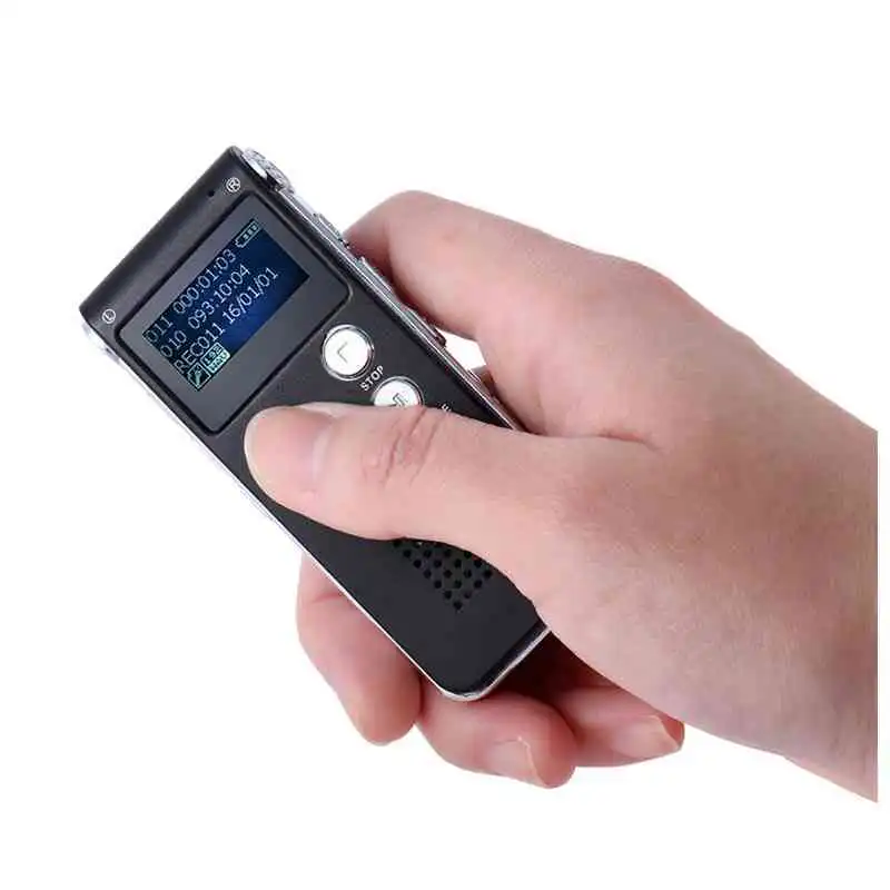 Portable Digital Voice Recorder SK GB Black p