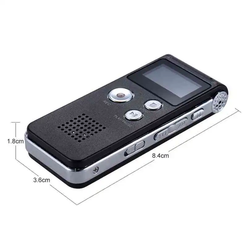 Portable Digital Voice Recorder SK GB Black p