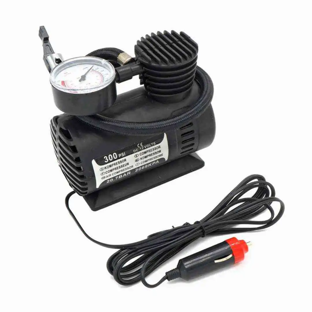 mini compresor de aire de  psi v auto auto inflador de neumCAticos con bomba portCAtil con indicador nuevo