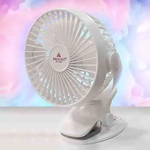 Bright Rechargeable Mini Fan - Image 2