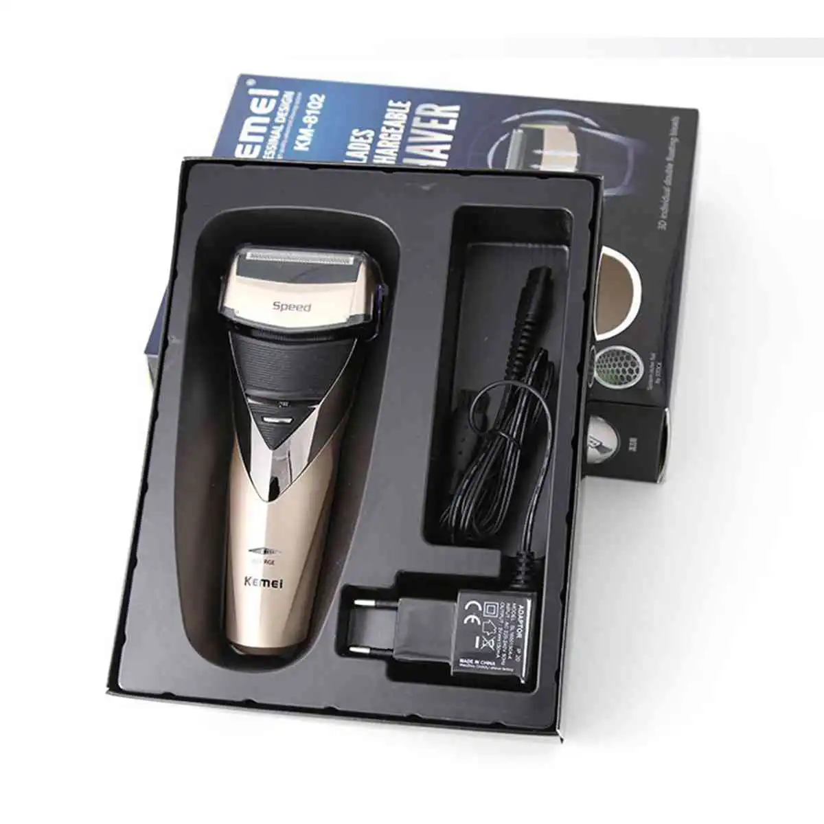 Electric Rechargeable shaver kemei washable electric razor - Image 6
