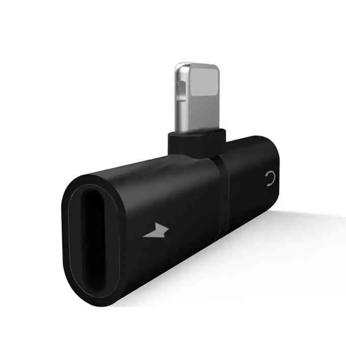 Shop Generic Mini Lightning Splitter Adapter With Dual Lightning ...