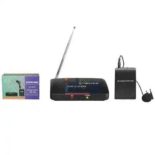 Mini Wireless Collar Mic Receiver and Transmitter