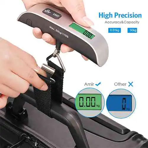 Portable Electronic Luggage Scale