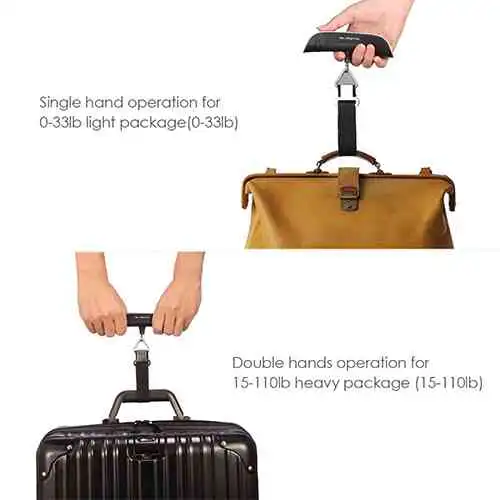 Portable Electronic Luggage Scale