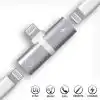 iPhone Lightning Splitter 2 in1