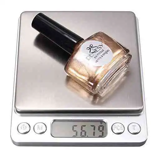 Lemish Professional Digital LCD Light Table Top Electronic Weight Scale - 0.1 g-500 g (Silver)