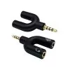 Audio Splitter 3.5mm Jack Aux Cable
