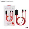 Lightning To HDMI HDTV Cable Digital AV Adapter For iPhone