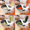 Vegetable Cutter Slicer Chopper Fruit Strainer Basket