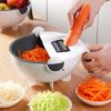 Vegetable Cutter Slicer Chopper Fruit Strainer Basket