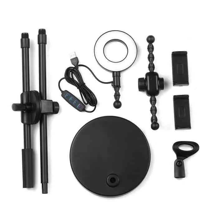 product_image_name-Generic-Selfie Ring Light with Phone Holder and Microphone Stand 3-2