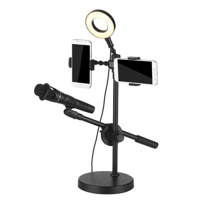 product_image_name-Generic-Selfie Ring Light with Phone Holder and Microphone Stand 3-7