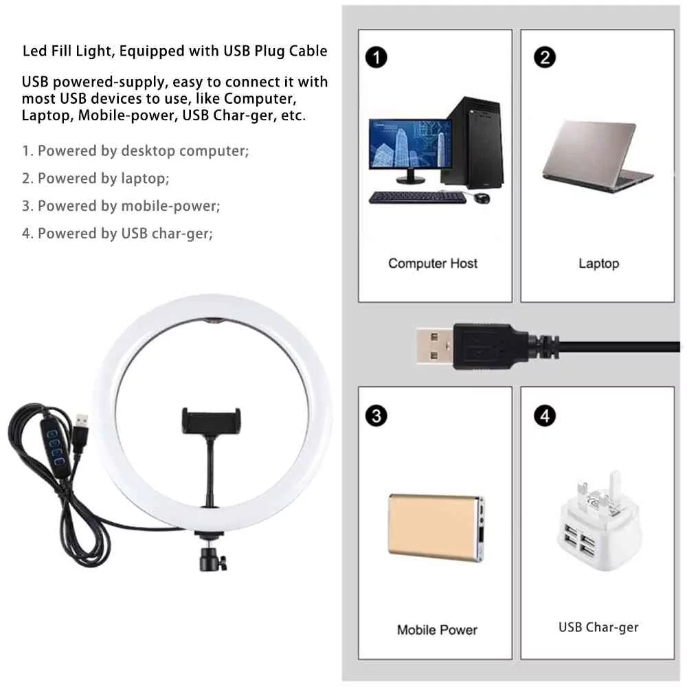 LED Ring Fill Light