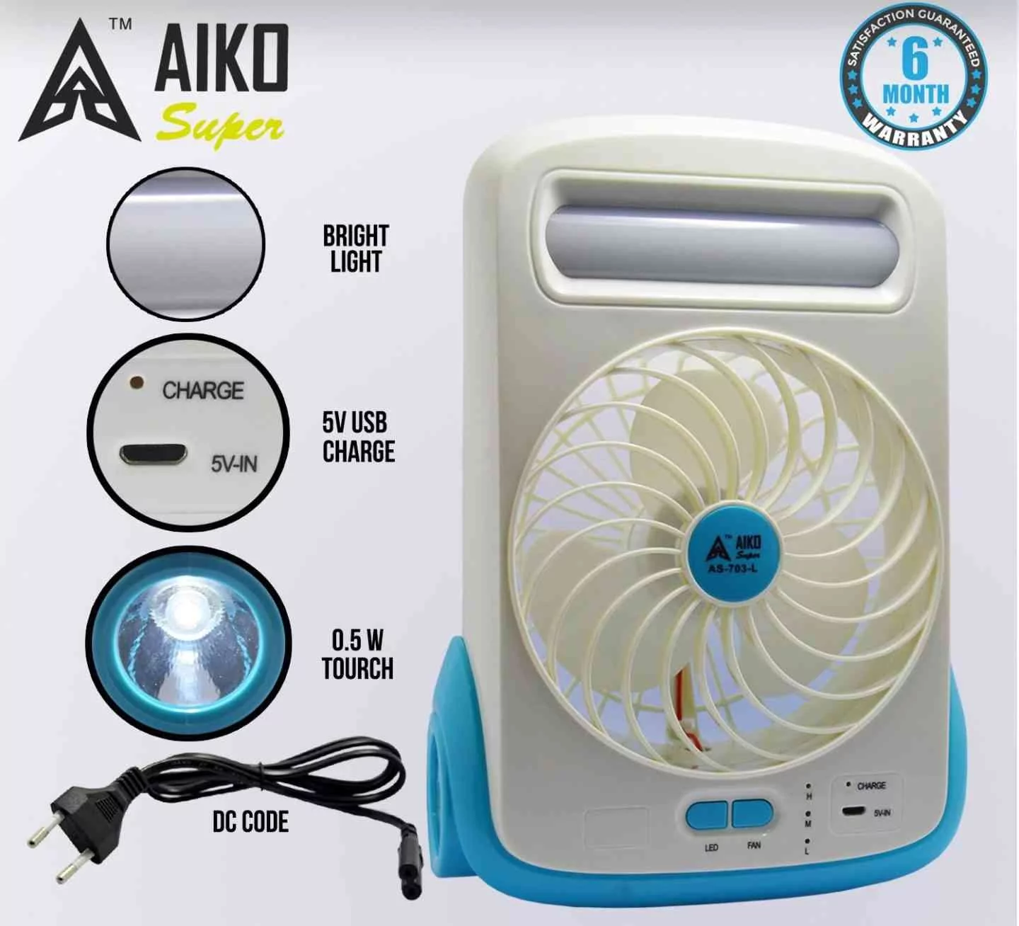 Mini Rechargeable Fan