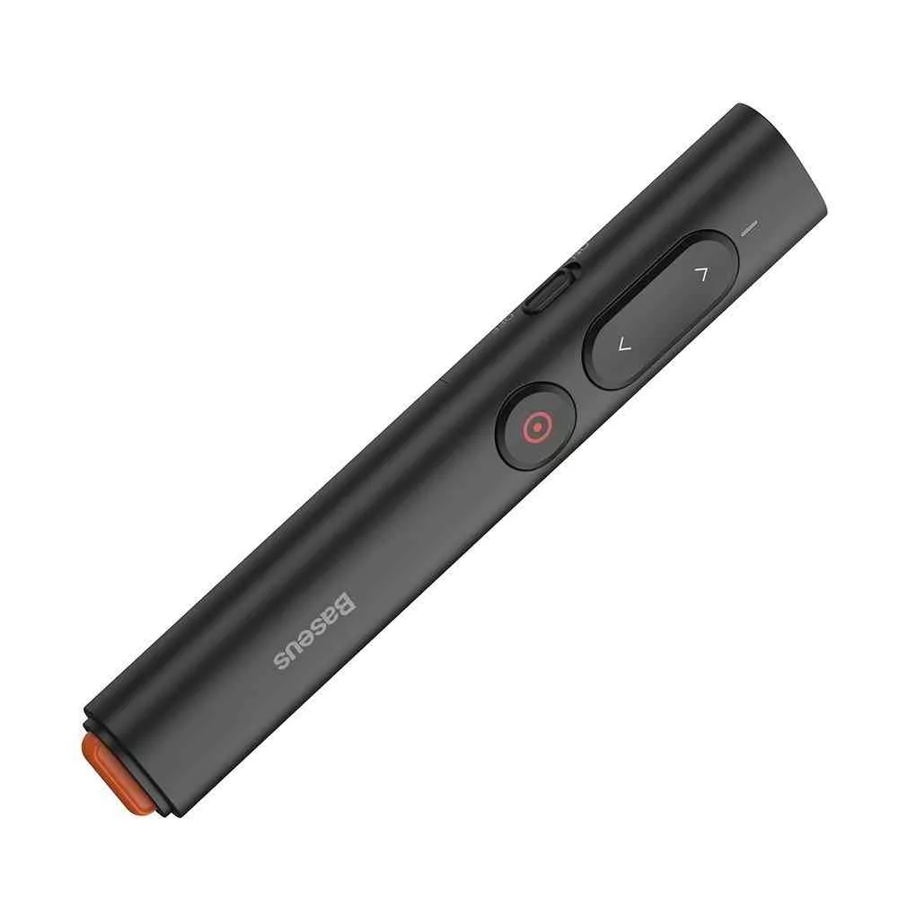 Baseus Orange Dot PPT wireless Presenter Youth Black