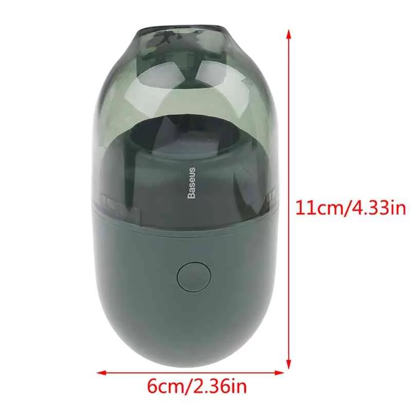 size of Desktop Capsule Vacuum Cleaner