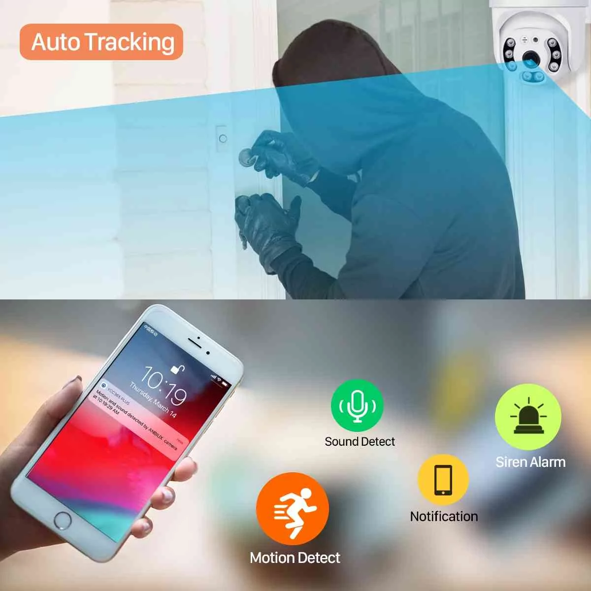 Motion Detect Wifi Camera