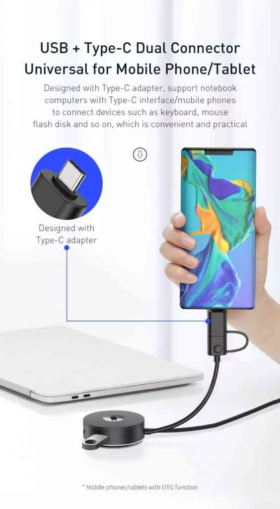 Baseus USB HUB C HUB to Multi USB 3.0 1M