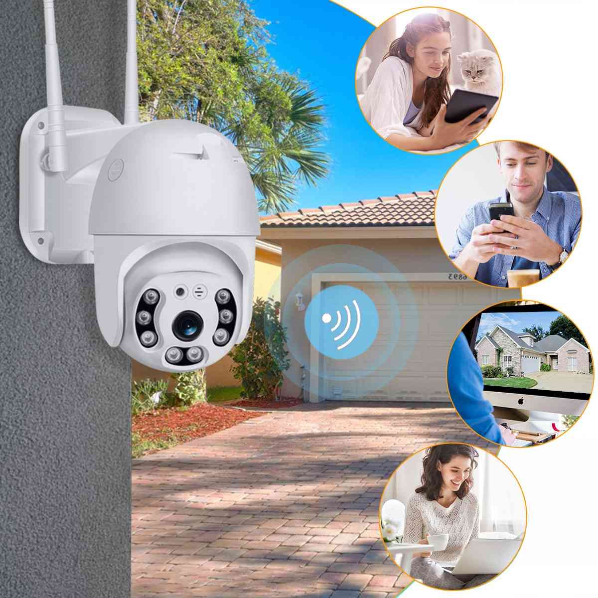 Outdoor Wifi Camera 1080P Security CCTV Camera 18