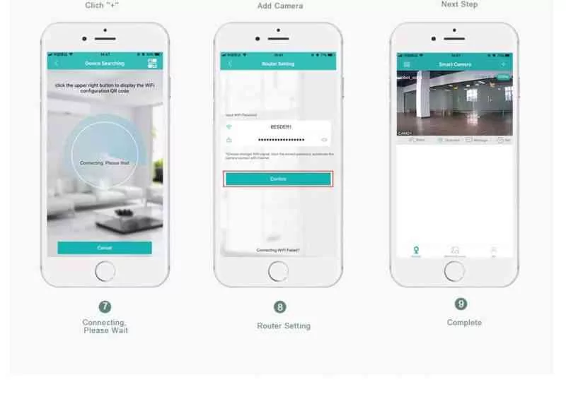 iCsee Wifi Camera App Setup