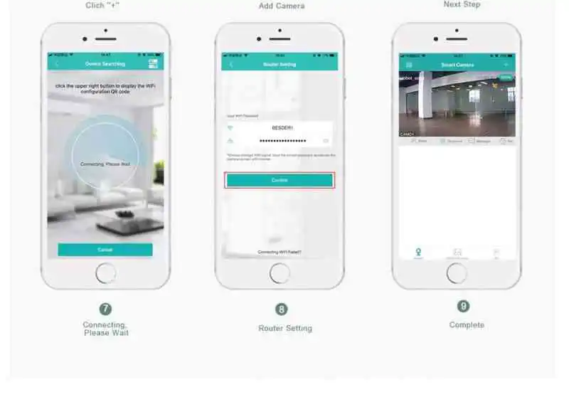 iCsee Wifi Camera App Setup