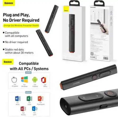 Baseus PPT Wireless Presenter sri lanka