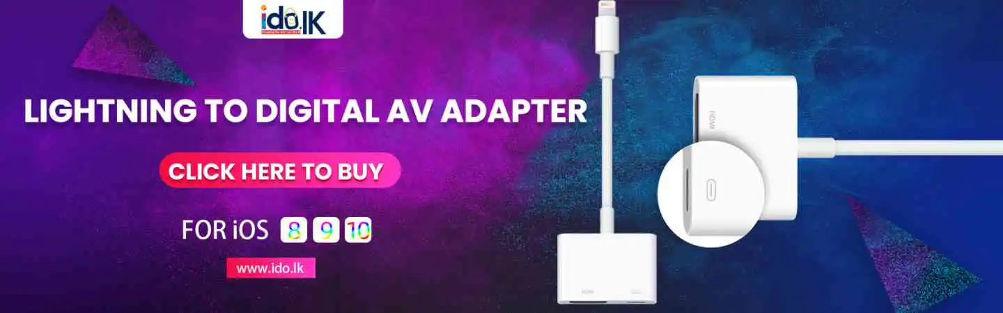 lightning to digital av adapter banner