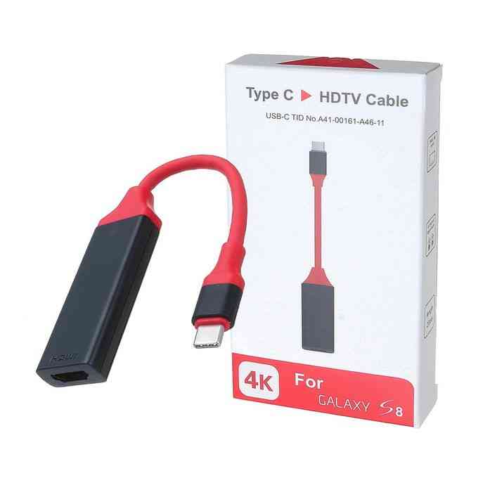 product_image_name-Generic-USB Type C Male To Female HDMI Cable Adapter HDTV For Samsu-2