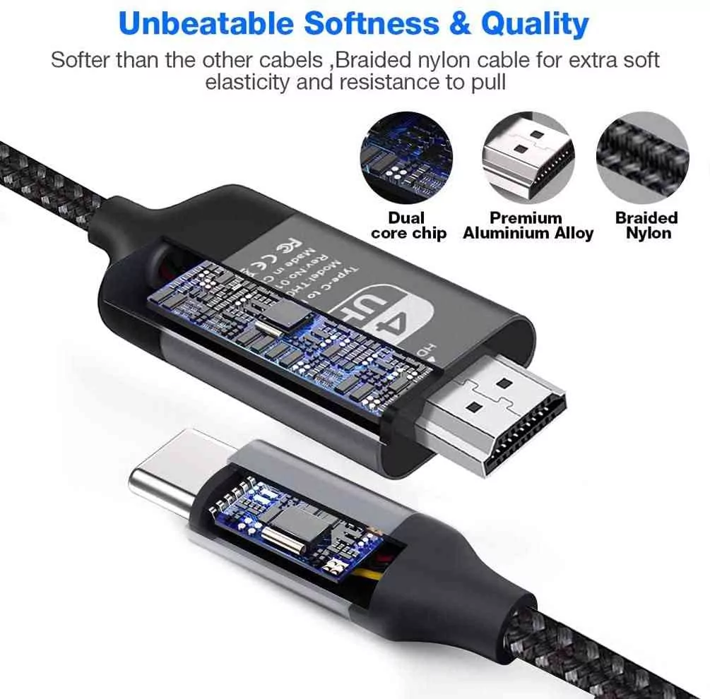 USB C to HDMI Cable