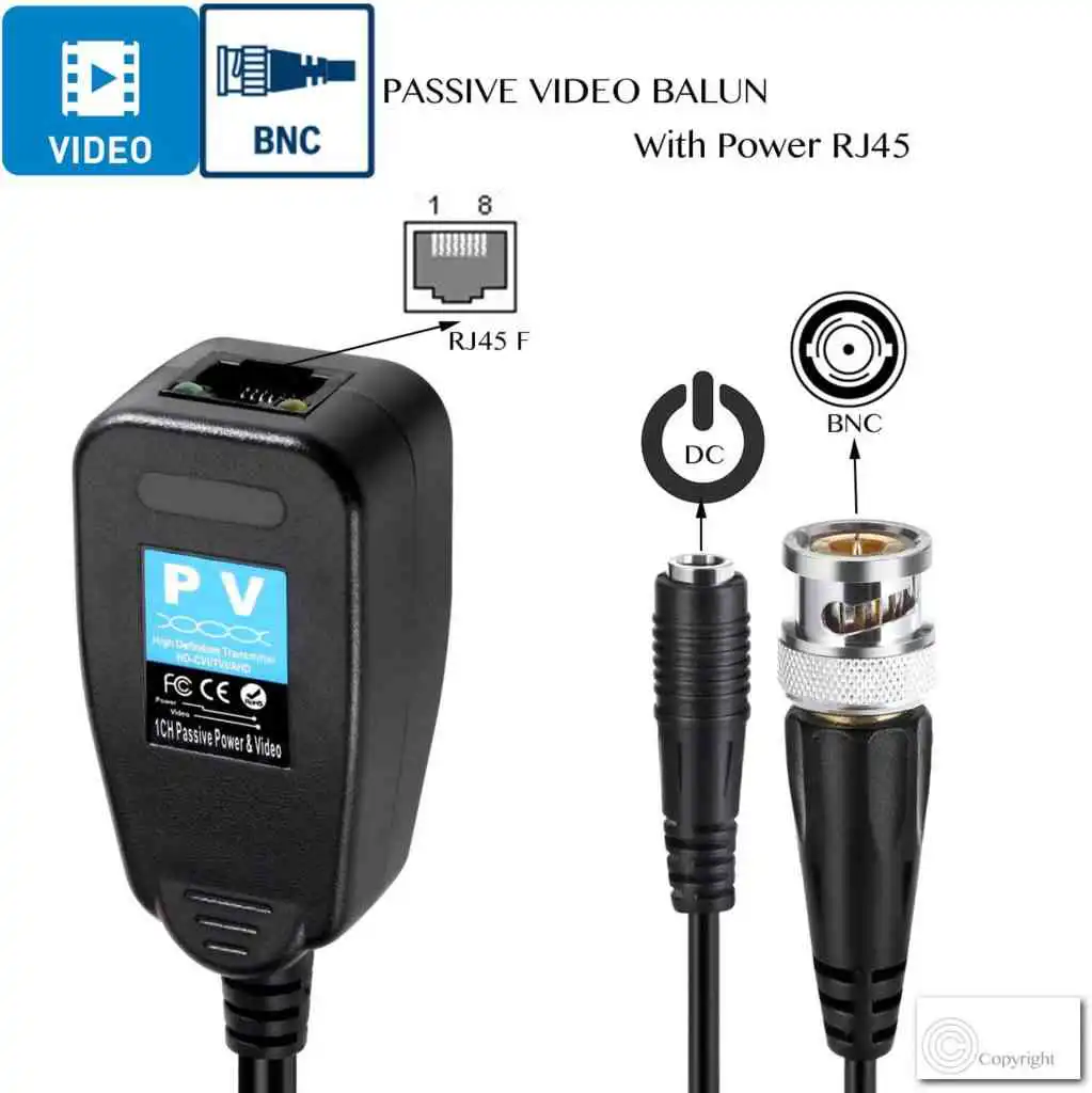 RJ45 CAT5 Data Transmitter