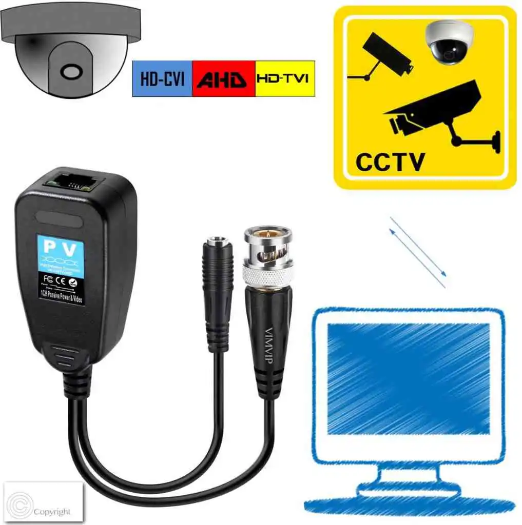 Passive HD Video Balun
