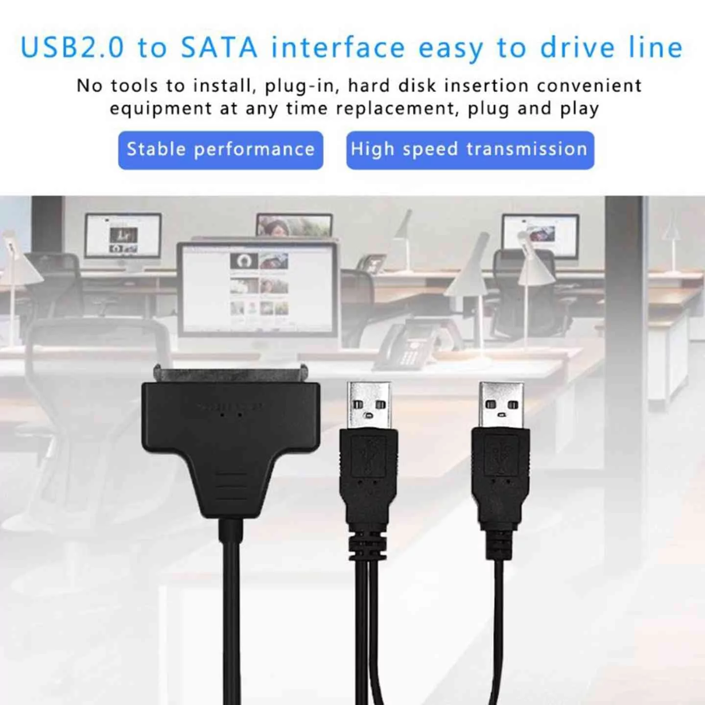 USB 2.0 to SATA Cable