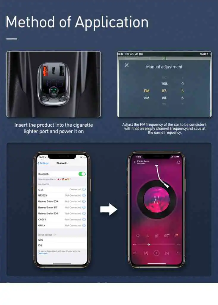 BASEUS FM Transmitter