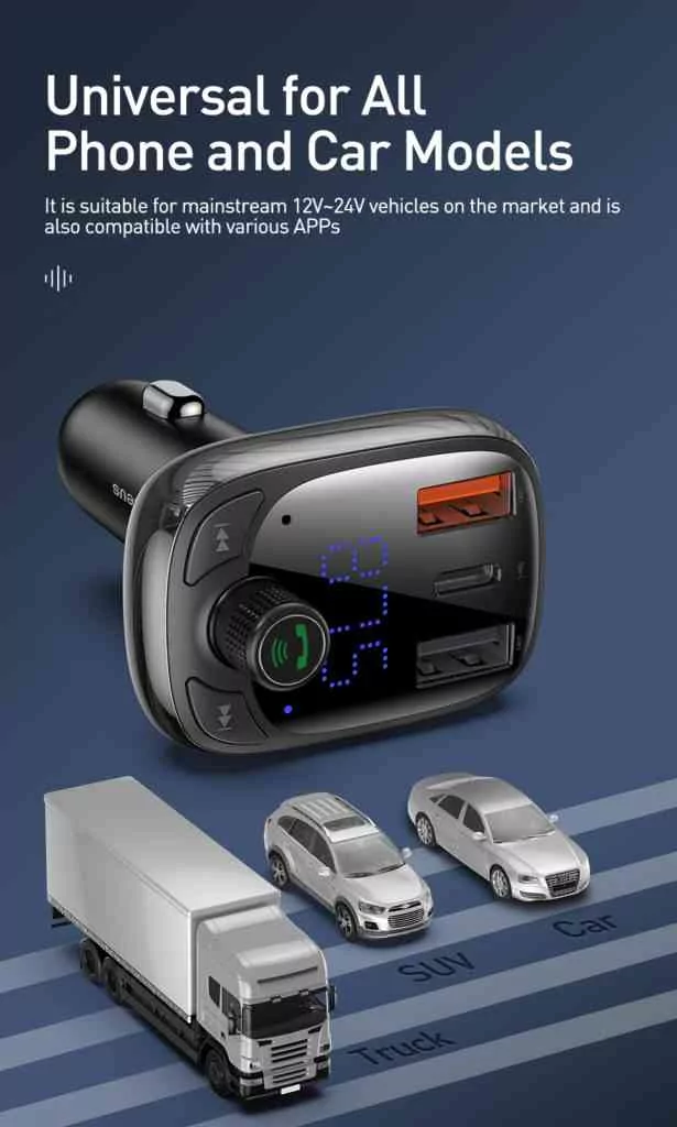 BASEUS Wireless MP3 Charger