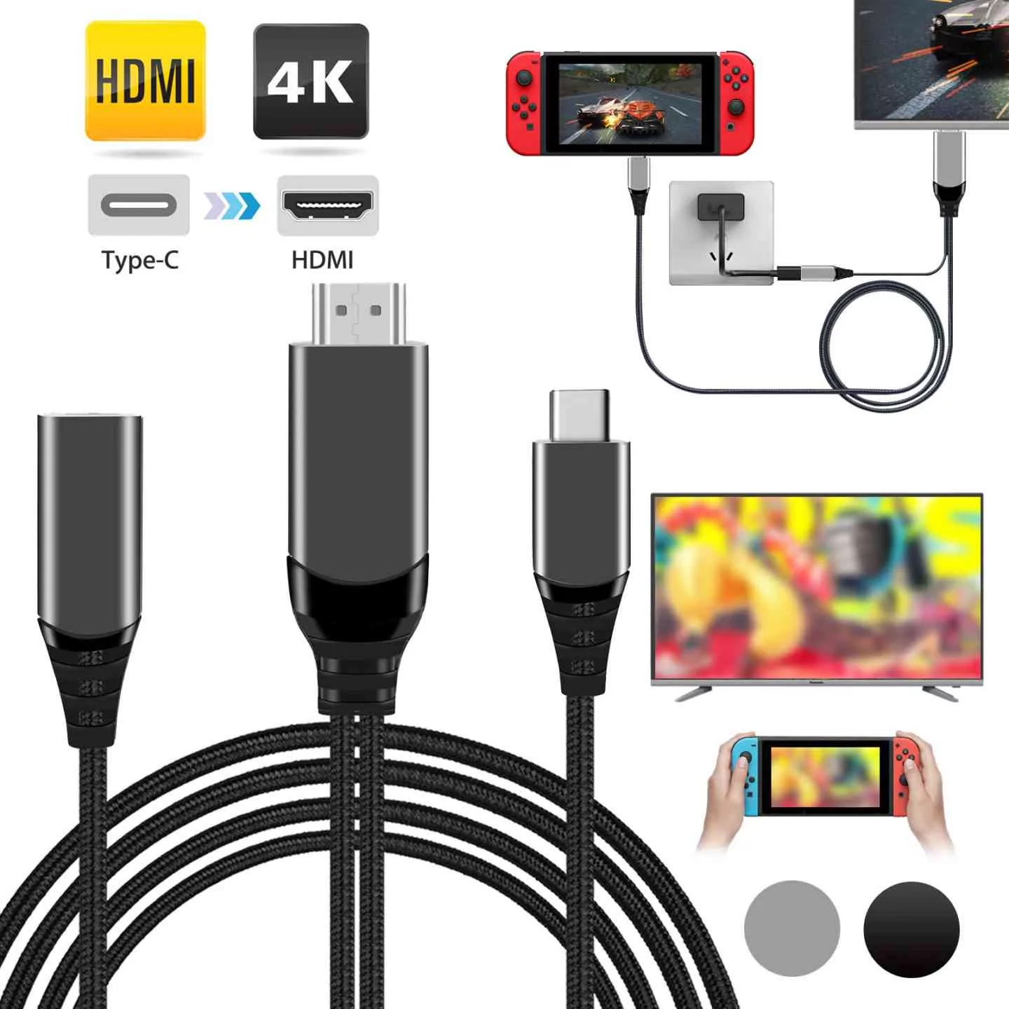 USB C to HDMI Cable