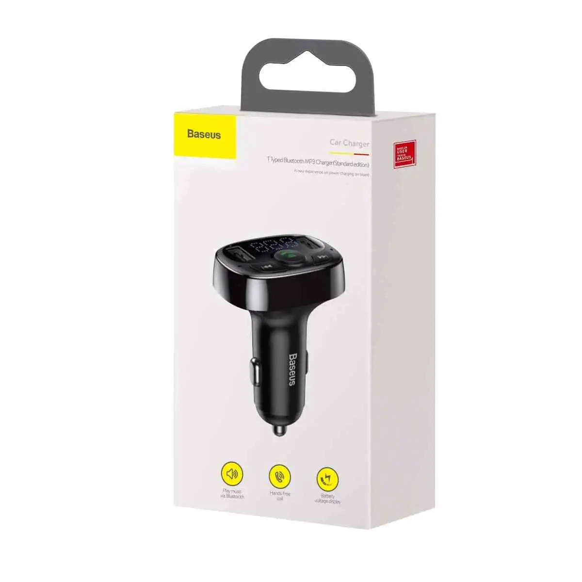 Baseus FM Transmitter Bluetooth MP3 car charger - Image 6