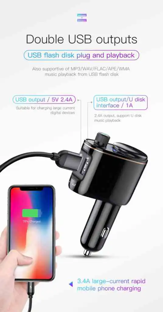 Baseus Locomotive FM Transmitter