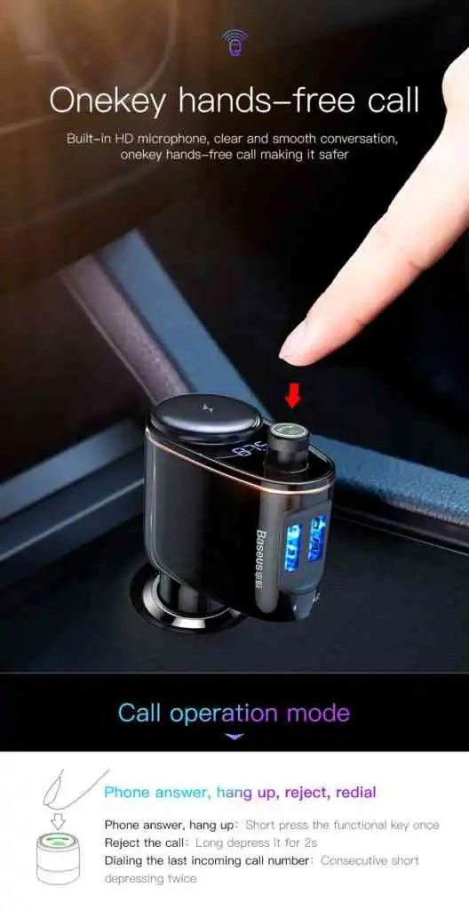 Baseus Locomotive FM Transmitter