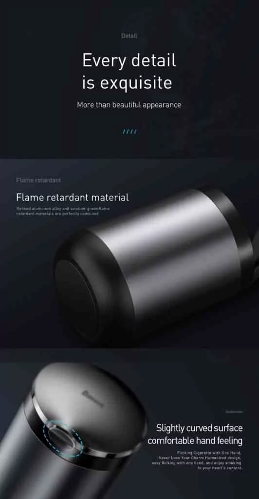 Baseus Portable Car Ashtray