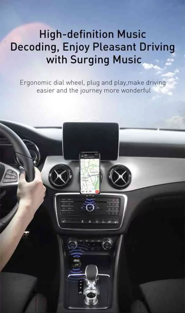 Baseus Car FM Transmitter F40 Streamer