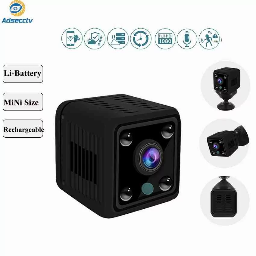 hd wifi wireless mini ip camera battery powered