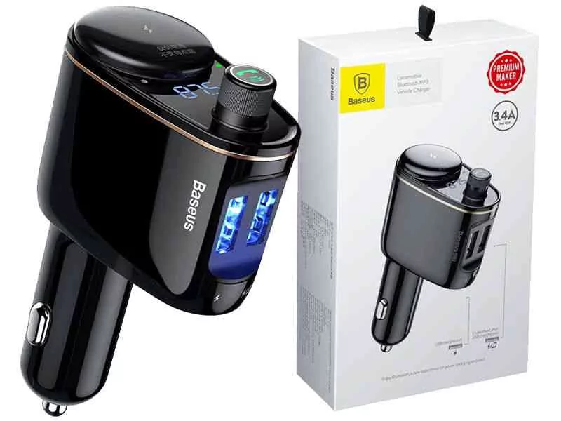 Baseus Bluetooth MP3 Vehicle Charger