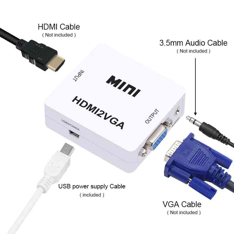  HDMI to VGA Converter