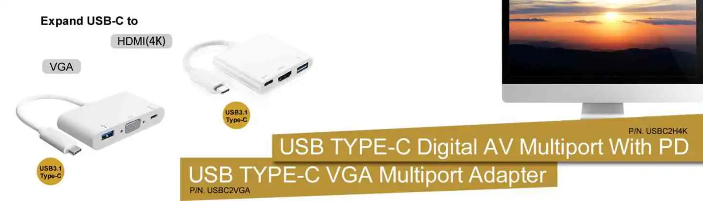 Small Order Support for USB 3.1 Type C to VGA Adapter (M/F) aluminum housing Factory, Manufacturers, Suppliers China - Wholesale Bulk - Mslchina Limited