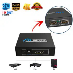 4K 2Port HDMI Splitter