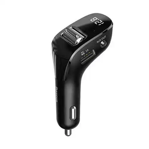 Baseus Car FM Transmitter F40 Streamer AUX Wireless MP3@ ido.lk