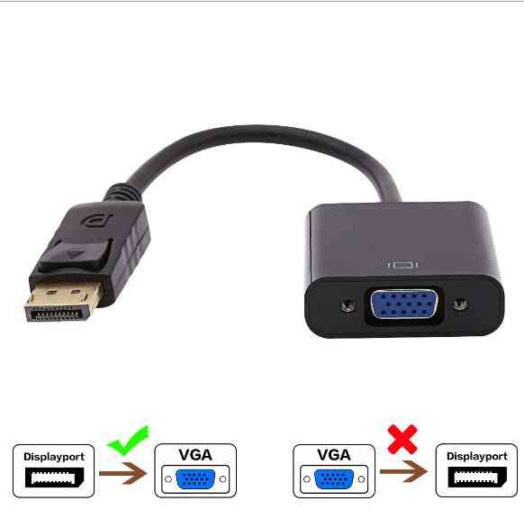 DisplayPort to VGA Adapter Sri Lanka